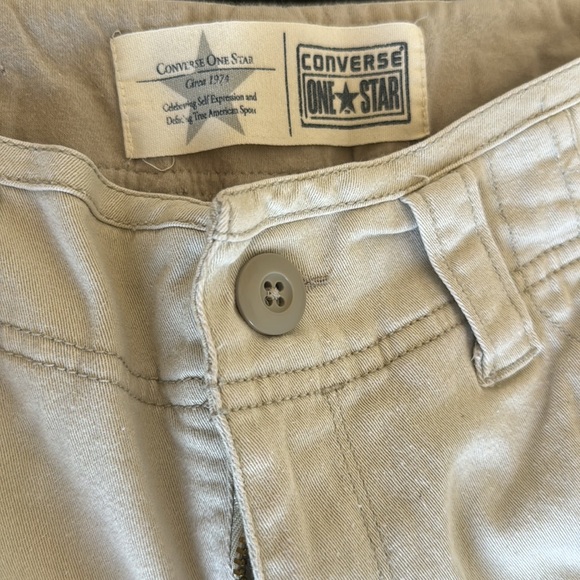 Converse One Star size 8 tan khaki pants - Picture 5 of 8